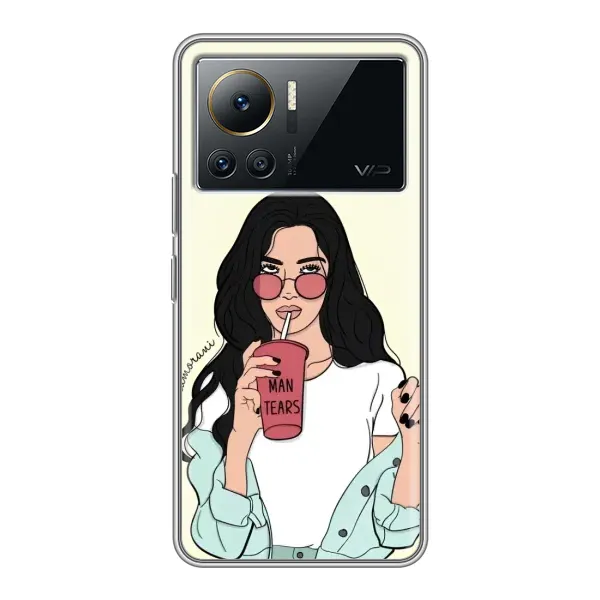 Чехол с рисунком «С напитком» для Infinix Note 12 Pro (4G) Чехол с рисунком «С напитком» для Infinix Note 12 Pro (4G)