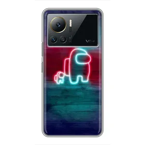 Чехол "Амонг Ас" для Инфиникс Ноут 12 Pro (4G) (С питомцем)