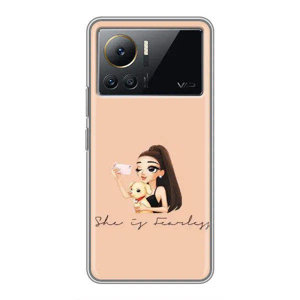 Чехол с рисунком «С собакой» для Infinix Note 12 Pro (4G) Чехол с рисунком «С собакой» для Infinix Note 12 Pro (4G)