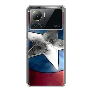 Чехол с Щитом Капитана Америки на Infinix Note 12 Pro (4G) (Щит Капитана Америки)