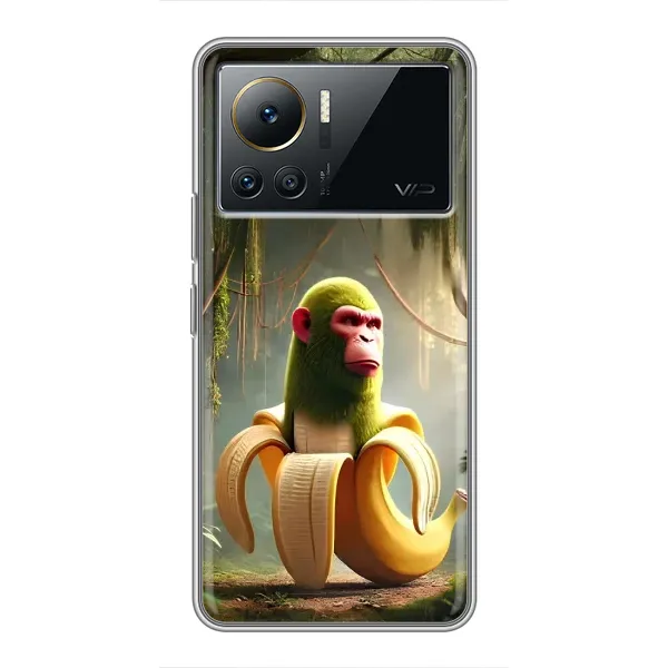 Чехол с рисунком «Шимпанзини бананини» для Infinix Note 12 Pro (4G) Чехол с рисунком «Шимпанзини бананини» для Infinix Note 12 Pro (4G)
