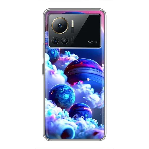 Чехол с рисунком «Синие планеты» для Infinix Note 12 Pro (4G) Чехол с рисунком «Синие планеты» для Infinix Note 12 Pro (4G)