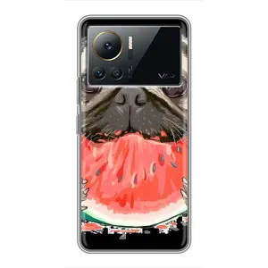 Чехол (ТПУ) Милые собачки для Infinix Note 12 Pro (4G) (Смешной Мопс)