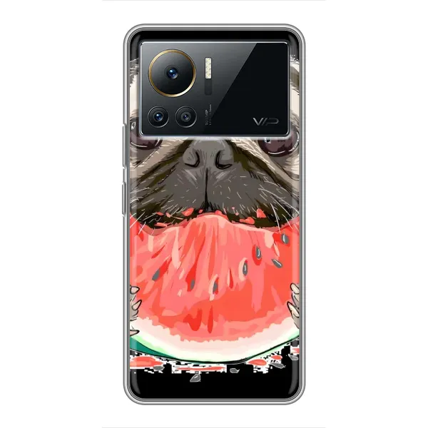 Чехол с рисунком «Смешной Мопс» для Infinix Note 12 Pro (4G) Чехол с рисунком «Смешной Мопс» для Infinix Note 12 Pro (4G)