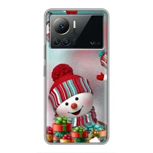 Чохли на Новий Рік Infinix Note 12 Pro (4G) (Сніговик в шапці)