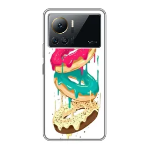 Чохол з зображенням смачної їжі для Infinix Note 12 Pro (4G) (Соковиті пончики)