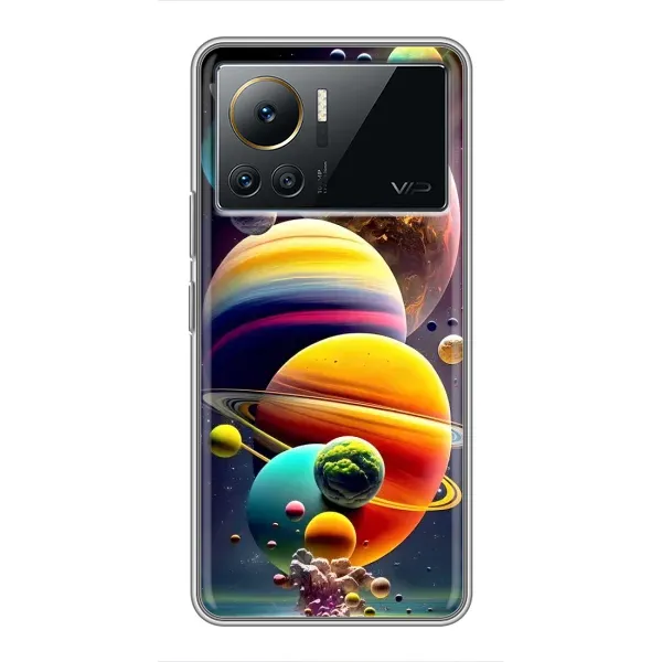 Чехол с рисунком «Солнечна система» для Infinix Note 12 Pro (4G)