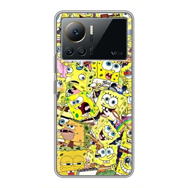Чехол с рисунком «Спанч Боб Арт» для Infinix Note 12 Pro (4G) Чехол с рисунком «Спанч Боб Арт» для Infinix Note 12 Pro (4G)