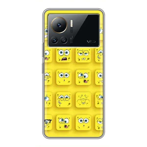 Чехол с рисунком «Спанч-БОБ» для Infinix Note 12 Pro (4G) Чехол с рисунком «Спанч-БОБ» для Infinix Note 12 Pro (4G)