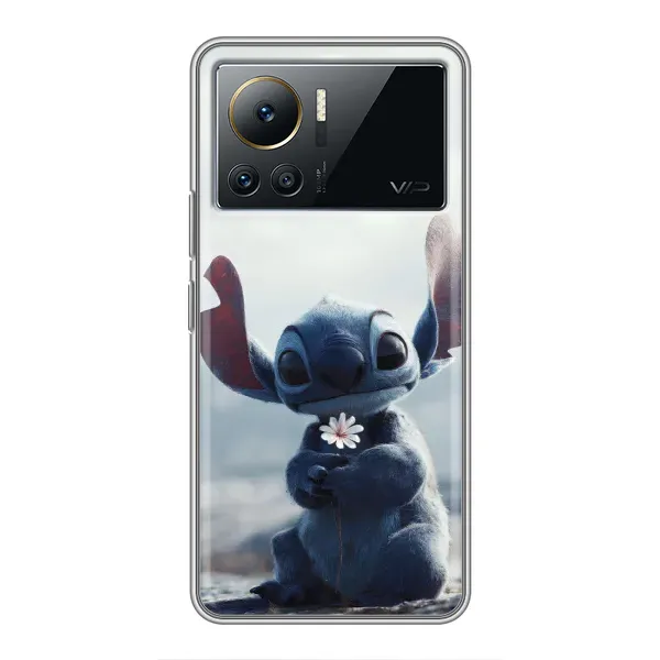 Чехол с рисунком «Стич с цветочком» для Infinix Note 12 Pro (4G) Чехол с рисунком «Стич с цветочком» для Infinix Note 12 Pro (4G)