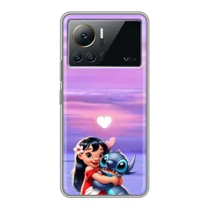 Чехол с рисунком Стич для Infinix Note 12 Pro (4G) (Стич и Лило)