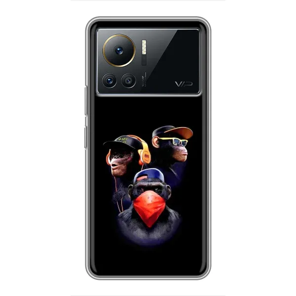 Чехол с рисунком «Три обезьяны» для Infinix Note 12 Pro (4G) Чехол с рисунком «Три обезьяны» для Infinix Note 12 Pro (4G)