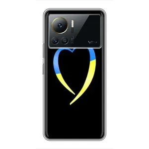 Силіконовий Чохол  на Infinix Note 12 Pro (4G) (Я-Україна) (Українське серце)