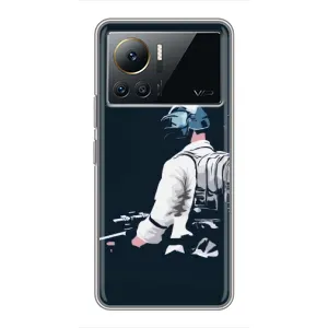 Силиконовый чехол с картинкой "Герой Pubg" на Infinix Note 12 Pro (4G) (В экиперовке)