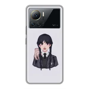 Чехлы с принтом Уэнсдей на Infinix Note 12 Pro (4G) (Вещь Венсдей)