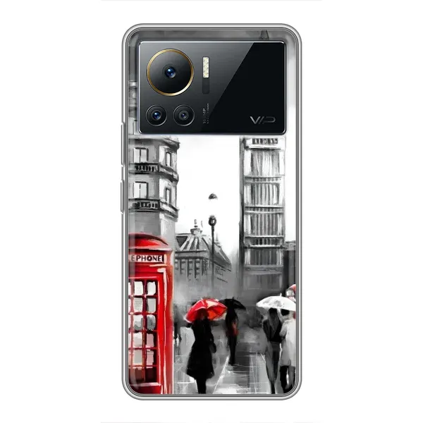 Чехол с рисунком «Вид на Биг Бен» для Infinix Note 12 Pro (4G) Чехол с рисунком «Вид на Биг Бен» для Infinix Note 12 Pro (4G)