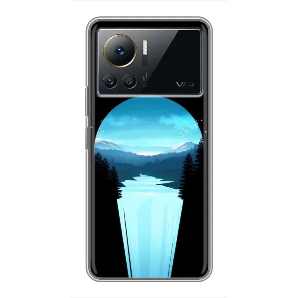 Чехол с рисунком «Синий Водопад» для Infinix Note 12 Pro (4G) Чехол с рисунком «Синий Водопад» для Infinix Note 12 Pro (4G)