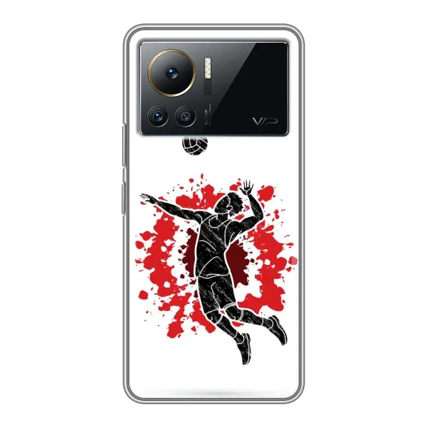 Чехол с рисунком «Волейболист» для Infinix Note 12 Pro (4G) Чехол с рисунком «Волейболист» для Infinix Note 12 Pro (4G)