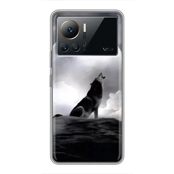 Чехол с рисунком «Волк и луна» для Infinix Note 12 Pro (4G) Чехол с рисунком «Волк и луна» для Infinix Note 12 Pro (4G)