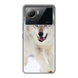 Чехол с Волком на Infinix Note 12 Pro (4G) (Волк на снегу)
