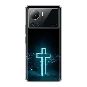Чехлы для Инфиникс Ноут 12 Pro (4G) (Крест Иисуса) (Яркий Крест)