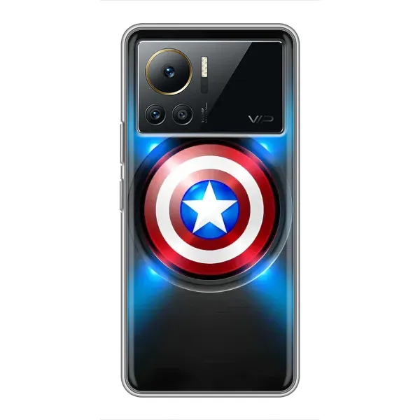 Чехол с рисунком «Яркий Щит Капитана» для Infinix Note 12 Pro (4G) Чехол с рисунком «Яркий Щит Капитана» для Infinix Note 12 Pro (4G)