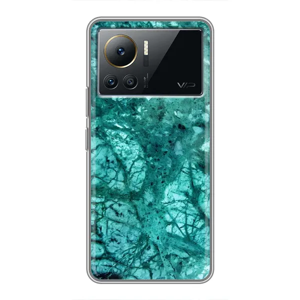 Чохол з малюнком «Зелений мрамор» для Infinix Note 12 Pro (4G)