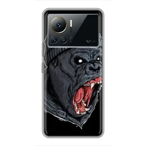 Чехлы с Горилой на Инфиникс Ноут 12 Pro (4G) (Злая Обезьяна)