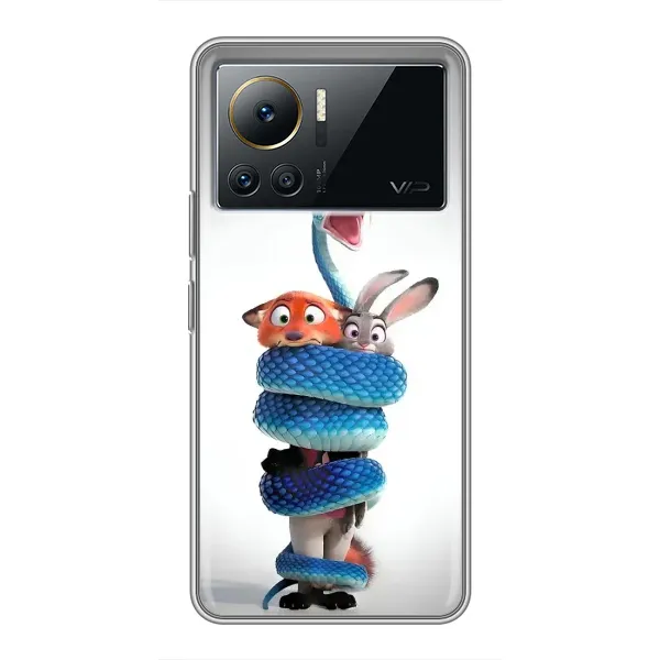 Чохол з малюнком «Змія Зоо» для Infinix Note 12 Pro (4G) Чохол з малюнком «Змія Зоо» для Infinix Note 12 Pro (4G)