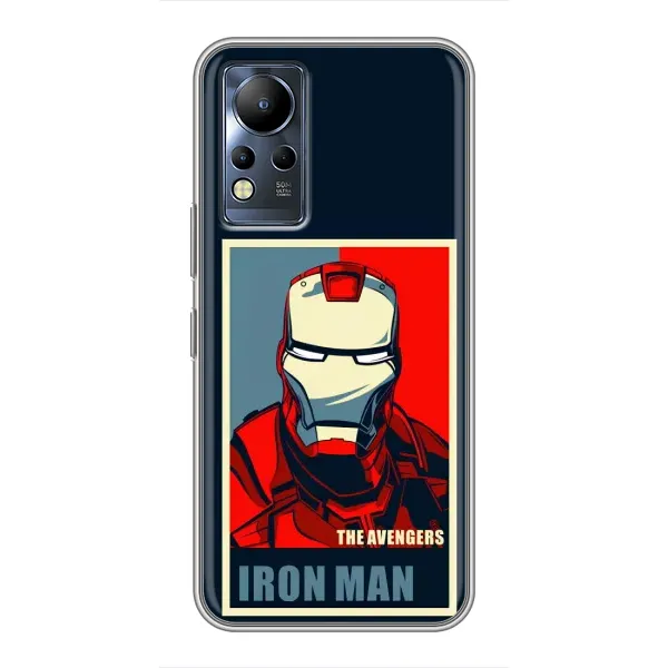 Чехол с рисунком «Art Iron man» для Infinix Note 12 Чехол с рисунком «Art Iron man» для Infinix Note 12