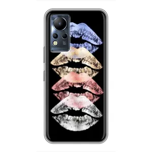 Чохол Стильні дівчата на Infinix Note 12 (Губи)