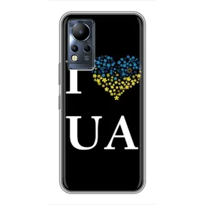 Силиконовый Чехол на Infinix Note 12 (Я-Украина) (I Love UA)