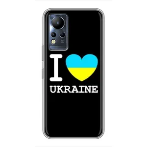 Чехол с Украинской символикой на Инфиникс Нот 12