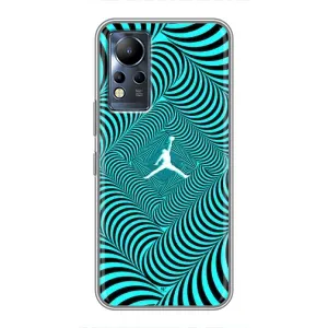 Силиконовый Чехол Nike Air Jordan на Инфиникс Нот 12 (Jordan)