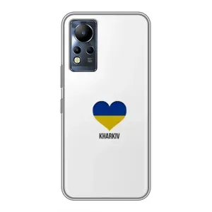 Чехлы силиконовые (Город Харьков) на Инфиникс Нот 12 (Kharkiv)
