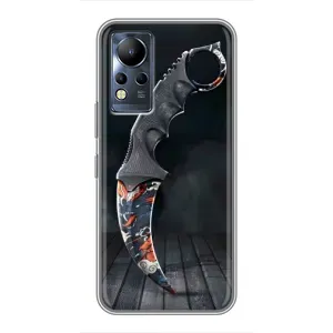 Чехол КИБЕРСПОРТ для Infinix Note 12 (Кинжал КС ГО)