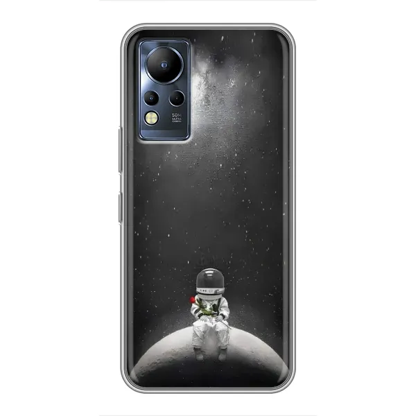 Чехол с рисунком «Космонавт романтик» для Infinix Note 12 Чехол с рисунком «Космонавт романтик» для Infinix Note 12