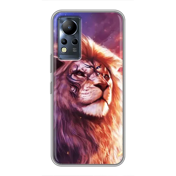 Чехол с рисунком «Красочный ЛЕВ» для Infinix Note 12 Чехол с рисунком «Красочный ЛЕВ» для Infinix Note 12