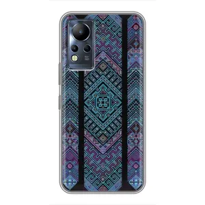 Силиконовый Чехол на Infinix Note 12 (Крутой орнамент)