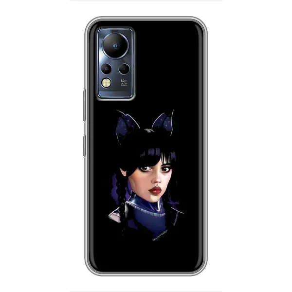 Чехол с рисунком «Милая Уэнсдей» для Infinix Note 12 Чехол с рисунком «Милая Уэнсдей» для Infinix Note 12