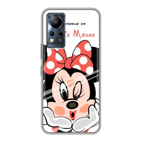 Чехол с рисунком «Minni Mouse» для Infinix Note 12 Чехол с рисунком «Minni Mouse» для Infinix Note 12