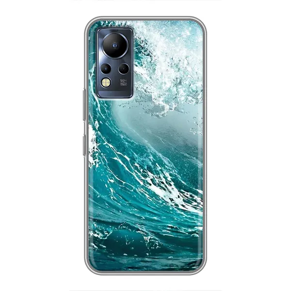Чехол с рисунком «Морская волна» для Infinix Note 12 Чехол с рисунком «Морская волна» для Infinix Note 12