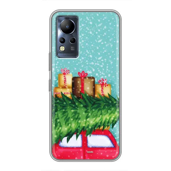Чехол с рисунком «Новогодние подарки» для Infinix Note 12 Чехол с рисунком «Новогодние подарки» для Infinix Note 12