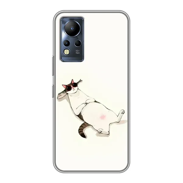 Чехол с рисунком «Отдых» для Infinix Note 12 Чехол с рисунком «Отдых» для Infinix Note 12