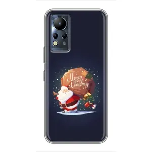 Чехол Санта Клаус для Infinix Note 12 (Подарки от Санты)