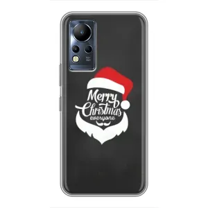 Чехол Санта Клаус для Infinix Note 12 (Санта Крисмас)