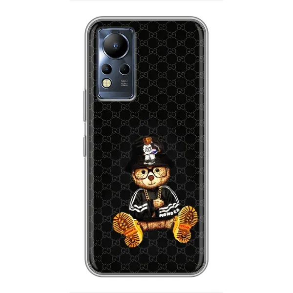 Чехол с рисунком «Тедди Гуччи» для Infinix Note 12 Чехол с рисунком «Тедди Гуччи» для Infinix Note 12