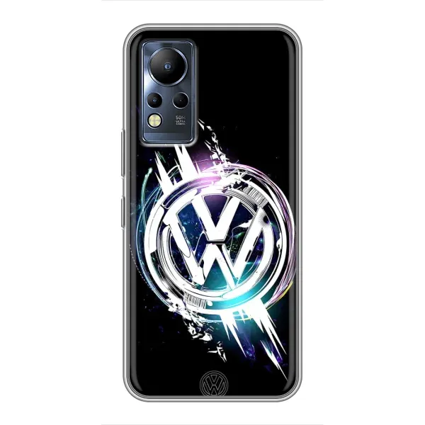 Чехол с рисунком «Volkswagen на черном» для Infinix Note 12 Чехол с рисунком «Volkswagen на черном» для Infinix Note 12