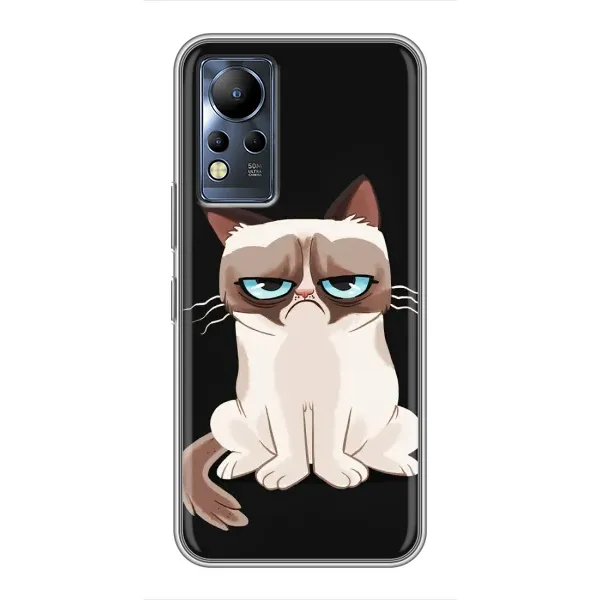 Чехол с рисунком «Взгляд кота» для Infinix Note 12 Чехол с рисунком «Взгляд кота» для Infinix Note 12