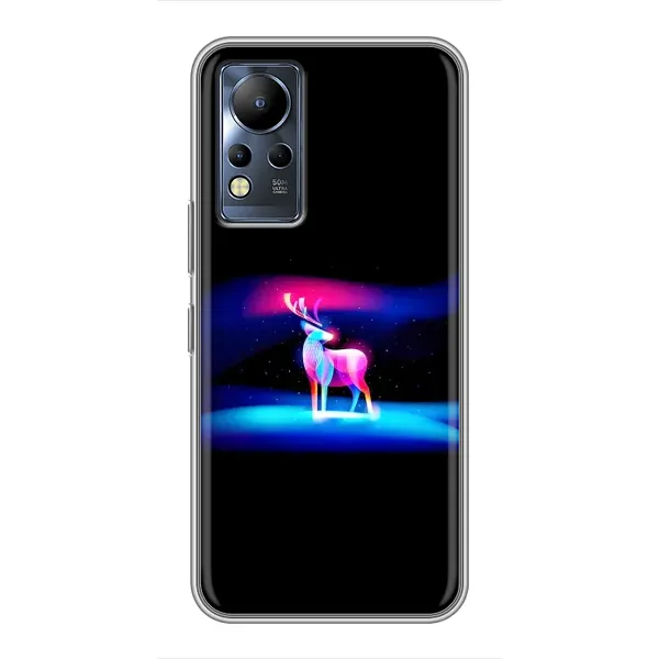 Чехол с рисунком «Яркий олень» для Infinix Note 12 Чехол с рисунком «Яркий олень» для Infinix Note 12